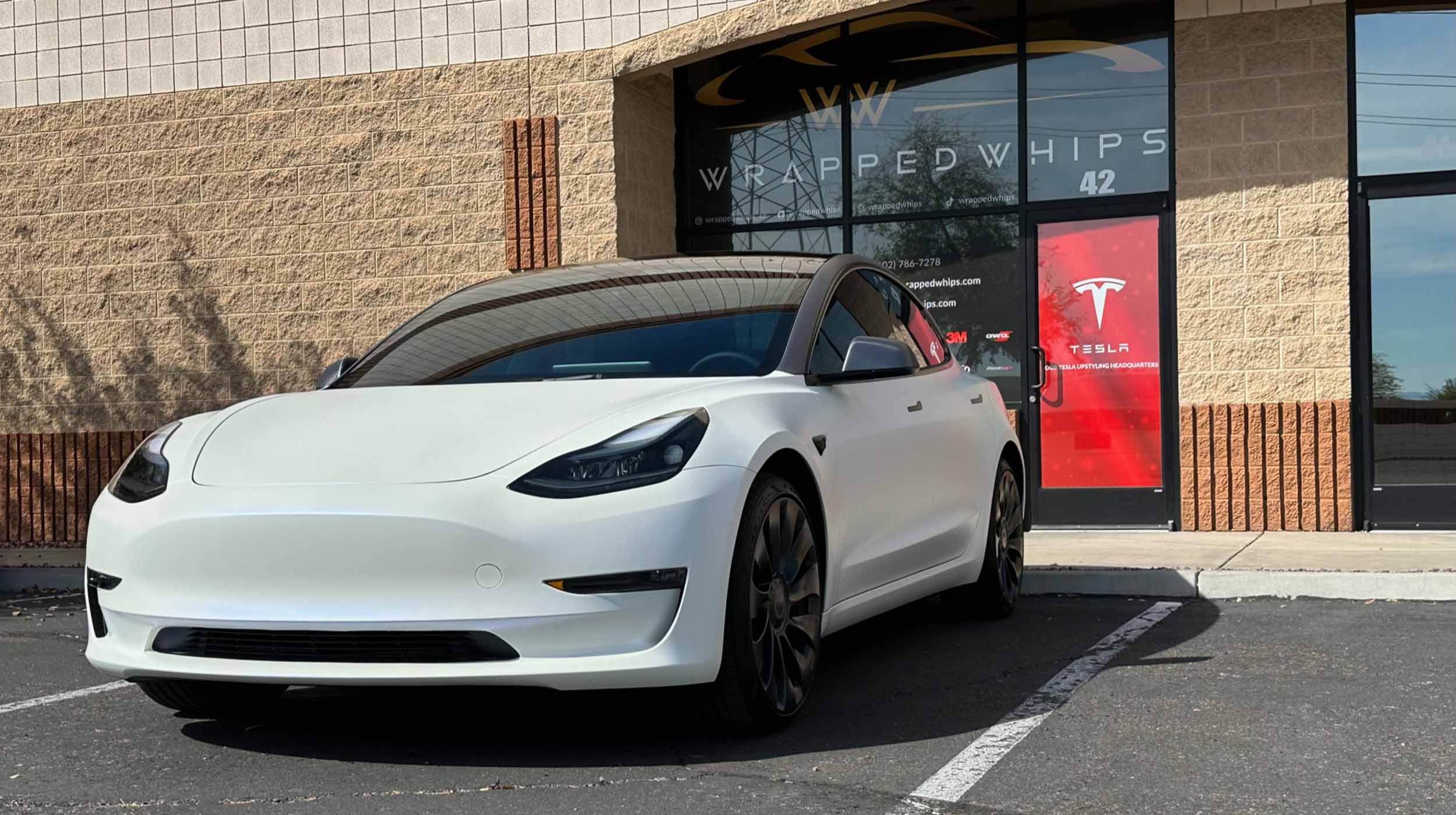 Model 3 with paint protection film